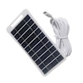 Miniatyrbild 1 av 5: 5V 2W Mini Solpanel, USB Solladdare Micro-Typ Solpaneler, Portabel Solpanel för Telefon Hushållsbelysning