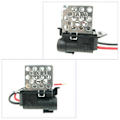 Miniatyrbillede 5 af 5: 3134503070 Radiatorblæsermotor Modstand for 2.0 8V Agile Classic 94718195 FR103