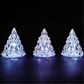 Miniatyrbilde 3 av 5: LED Atmosfærelys Flammeløs Krystall Mini Lys for Stue Hjemmekontor Gaver B