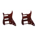 Gitarrtillbehör Elektrisk Gitarr Plektrumskydd Frontskydd Elektrisk Gitarr Plektrumskydd Röd Sköldpaddsskal