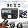 Miniatyrbild 2 av 5: Motorcykel Ljud Mp3 Radio Ljudsystem Stereo Högtalare Bluetooth Vattentät Fm 5 Eq Funktioner Lcd