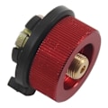 Miniatyrbillede 1 af 5: Adapter Camping Adapter Butan Gas Adapter Konverter Type Dyse til Camping Vandring Fiskeri Rød