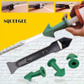 Miniatyrbild 2 av 5: Återanvändbara Silikonmunstycken Plastskrapa Set Tätningsverktyg Kit QinHai