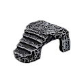 Miniatyrbillede 1 af 5: Skildpadde Solplatform Reptil Platform Tank Akvatisk Vand Frø Klippe Stige Akvarium Dekoration Small