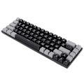 Miniatyrbild 2 av 5: Mekaniskt tangentbord 68 tangenter Röd axel Grön axel Dubbelfärgad RGB-bakgrundsbelyst Gaming Mekanisk knappsats Svart