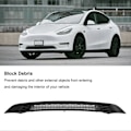 Miniatyrbilde 4 av 5: Front Grill Mesh Bumper ABS Rustfritt Stål Øker Luftstrømmen Luftventil Deksel Erstatning for Tesla Model Y 2019 til 2023