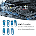 Miniatyrbild 4 av 5: 7st AC Bränslelednings Frånkopplingsverktyg Set Lätt att Använda Luftkonditioneringsrör Frånkopplingsverktyg Ersättning för Mazda