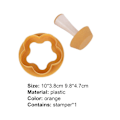 Miniatyrbild 2 av 4: Degtryckare Värmebeständig Lättanvänd Plastmuffinsform Degpressare för Hemmet