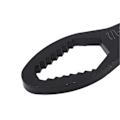 Miniatyrbilde 3 av 5: 5 stk Dobbel Ended Fastnøkkel 8mm Til 22mm 160mm Lengde Legert Stål Universal Selvstrammende Fastnøkkel Verktøy D Svart