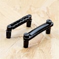 Miniatyrbild 1 av 5: 12-strängad Sadel Tune-O-Matic Stall & Stränghållare Set för LP Elgitarrdelar (Svart)