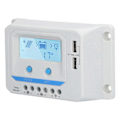 Miniatyrbild 4 av 5: Solar Charge Controller LCD Kretsskydd 3 Nivå PWM Laddning Solcellsladdningsskydd för Trafikljus 10A
