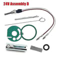 12v/24v Värmeelementdelar Glödstift Keramisk Stift + Packningar + Sil + Nyckel 252106011000 För Eberspacher Hydronic D4wsc D5wsc 24V Assembly D