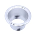 Miniatyrbilde 1 av 5: 2.6in Kaldluftinntak Turbo Horn Velocity Stack Adapter CNC Aluminium Bilmodifikasjonsdel Sølv