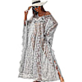 Pikkukuva 2 / 5: Rantamekko Boho Pitsi Kimono Plus Koko Bikini Aamutakki Uimapuku Naisten Yhtenäinen Gray