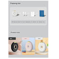 Miniatyrbild 5 av 5: Sound Box Benlednings Trådlös Bluetooth Högtalare Stereo Bas Under Kudde Vit Brus Förbättra Sömn Använd Vit