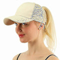 Miniatyrbillede 3 af 4: Simpel Trucker Cap Hat Unisex Justerbar Mesh Baseball Reklame Forskellige Farver Khaki