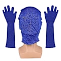 Miniatyrbild 1 av 5: Gröna Chroma Key Maskhandskar Chromakey Huva Handskar Osynliga Effekter Bakgrund Chroma Keying Grön G Blue