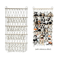 Miniatyrbillede 5 af 5: Vægophængt Organizer Udstoppede Dyr Legetøjsnet Hængekøje Børneværelse Plys Legetøjsopbevaring Boho Macrame, Sort