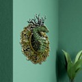 Miniatyrbild 1 av 5: Skogsdrake Hartsstaty Vägg Hem Träddekoration