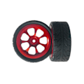 Miniatyrbilde 5 av 5: Dekk Metall Hjul Dekk Koblingssett for 1/14 14301 14303 RC Bil Oppgraderingsdeler
