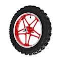 Pikkukuva 2 / 5: 2.510 tuuman takapyörän kumirengas, liukuestokorvaus, sopii 47cc 49cc 2-tahtiseen mini crossipyörään (Punainen)