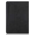 Soft Shell med Penholder Sutur Læder Etui Tablet Computer Beskyttelsescover 11 Tommer Egnet Tab S7 Sort