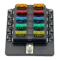 Miniatyrbillede 1 af 5: til Bil Båd RV 32V 10 Vejs Bladtype Stiktype Holder LED Advarselslys