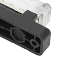 Miniatyrbilde 3 av 5: Batterisamleskinne 6P Svart ABS-hus Rustfritt stål Fleksibel Strømfordelingsblokk for RV