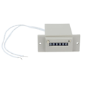 Miniatyrbillede 1 af 5: Elektromagnetisk tæller 0?999999 6-cifret industriel pulstotalisator til maskine AC220V