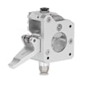 Miniatyrbild 4 av 5: Dubbelväxlad Extruder Metall Silver MK8 3D-skrivartillbehör Ersättningsdel för Prusa I3 Mk3 Högerhänt