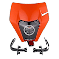 Miniatyrbillede 1 af 4: Motorcykel LED Forlygte Forlygte Hovedlys Til Ktm Exc Excf Sxf Xc Xcw Xcf Mx Dirt Bike Universal Enduro Supermoto Kåbe C LED Orange