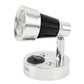 Miniatyrbillede 2 af 5: LED RV Sengelampe DC12 til 24V Sølv 3W 3000K Varm Hvid Bærbar Læselampe til Yacht Skibe Båd