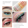 Miniatyrbilde 5 av 5: 12 stk./sett 0,2 g Eyeliner Penn Hurtigtørkende Ikke-gradient Matt Eyeliner Gel Vanntett Øyeblyant for Skjønnhet QinHai