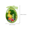 Miniatyrbild 2 av 3: 1 st Kaninbo Ägg Dekorativt Ägg Barnpresenter