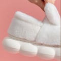 Miniatyrbild 5 av 5: Kanintofflor Hem Kawaii Skor Dam Kanin Fluffiga Tofflor Vinter Inomhussandaler Korta Stövlar Pink 40-41