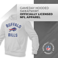 Miniatyrbild 3 av 6: Team Fan Apparel NFL Huvtröja för vuxna - Polyester, ull och bomullsblend - Håll dig varm och representera din teams stil style 10 L
