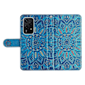 Miniatyrbillede 5 af 5: For Honor 200 Lite Etui med Præget Solsikke Magnetisk Telefonholder - Rød Blue