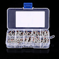 Miniatyrbillede 3 af 4: 200 stk. 10 Værdier Zener Diode Sortiment Elektronisk Kit 1N4738~1N4748 Med Opbevaringsboks