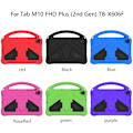 Miniatyrbillede 3 af 5: Tablet Cover til Tab M10 FHD Plus TB-X606F 10,3 tommer Tablet Anti-Drop Cover med Tablet Stand til Børn (Rose Rød)