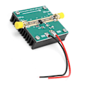 Miniatyrbild 5 av 5: RF Effektförstärkare Högeffekts Linjär PCB Modulkort Elektronisk Tillbehör 2.4GHZ 1W RF2126 6V