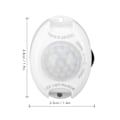 Miniatyrbild 5 av 5: DC-kontakt Människokroppsinduktionsbrytare Infraröd Justerbar LED-ljusremsdetektorbrytare 524V 60W