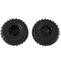 Miniatyrbillede 4 af 5: 4 STK 120mm 2.2 Beadlock Fælgbælte Dæksæt til 1/10 RC Crawler Bil Axial SCX10 Wraith Capra RR10 RBX10 TRX4