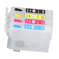 Miniatyrbilde 2 av 5: Blekkpatron PP BK C M Y 4 farger Utskriftstilbehør Del for fotopapir Dokument T1281 T1282 T1283 T1284