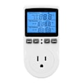 Miniatyrbillede 5 af 5: Smart Termostat Digital Temperaturregulator Stikkontakt Timer med Blåt Baggrundslys til Hjemmebrygning Fermentering Drivhus