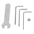 Miniatyrbilde 3 av 5: Ekstruder Hotend Kit Aluminiumlegering Messing Ekstruder Hotend for Ender 3 S PRO 3D-printer Blå