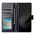 Miniatyrbilde 2 av 5: For Samsung Galaxy Z Fold6 5G Lærveske Lommebok Kortspor Telefondeksel s20241212192 Blue
