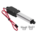 Pikkukuva 1 / 5: Mini Sähköinen Lineaaritoimilaite Vedenpitävä Mikro Pieni Liike DC12V 50mm Isku Robotti DIY-käyttöön Voima 90N Nopeus 9,5mm/s