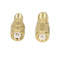 Miniatyrbillede 5 af 5: Kølemiddeladapter R22 M1/4SAE X F5/16SAE R410 M5/16SAE X F1/4SAE Kobber Drejeadapter