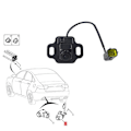 Miniatyrbillede 2 af 5: Backup Bakkamera 1017028220 til 2018-2021 1.4T 1.5TD Parkeringshjælp Bakkamera 70880-23800