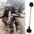 Miniatyrbillede 2 af 5: Motorcykel Foraksel Gaffel Crash Sliders Hjulbeskytter til CBR600RR CB650F CBR650F CB650R CBR650R